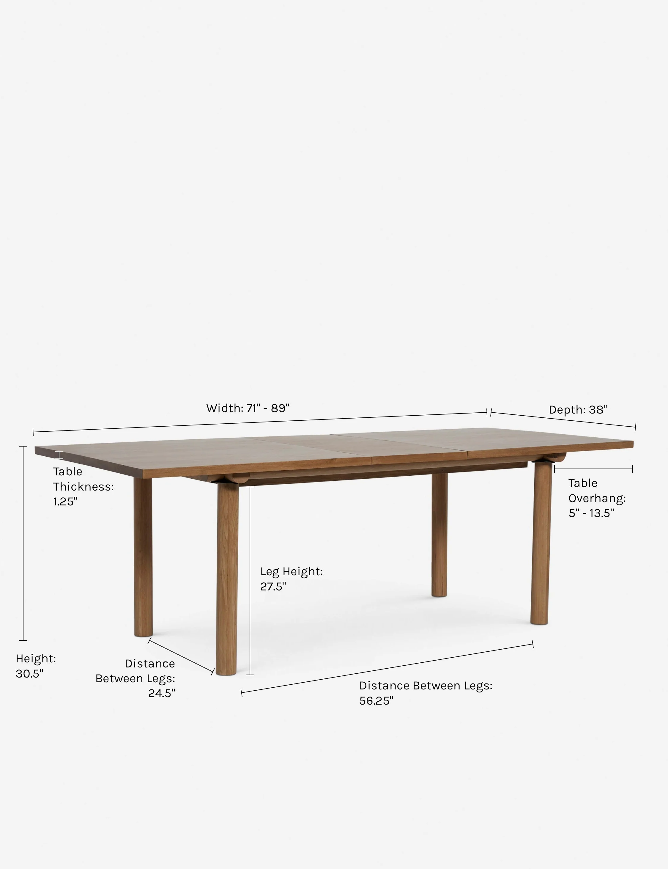 Hewitt Extendable Dining Table - AYG Home Service