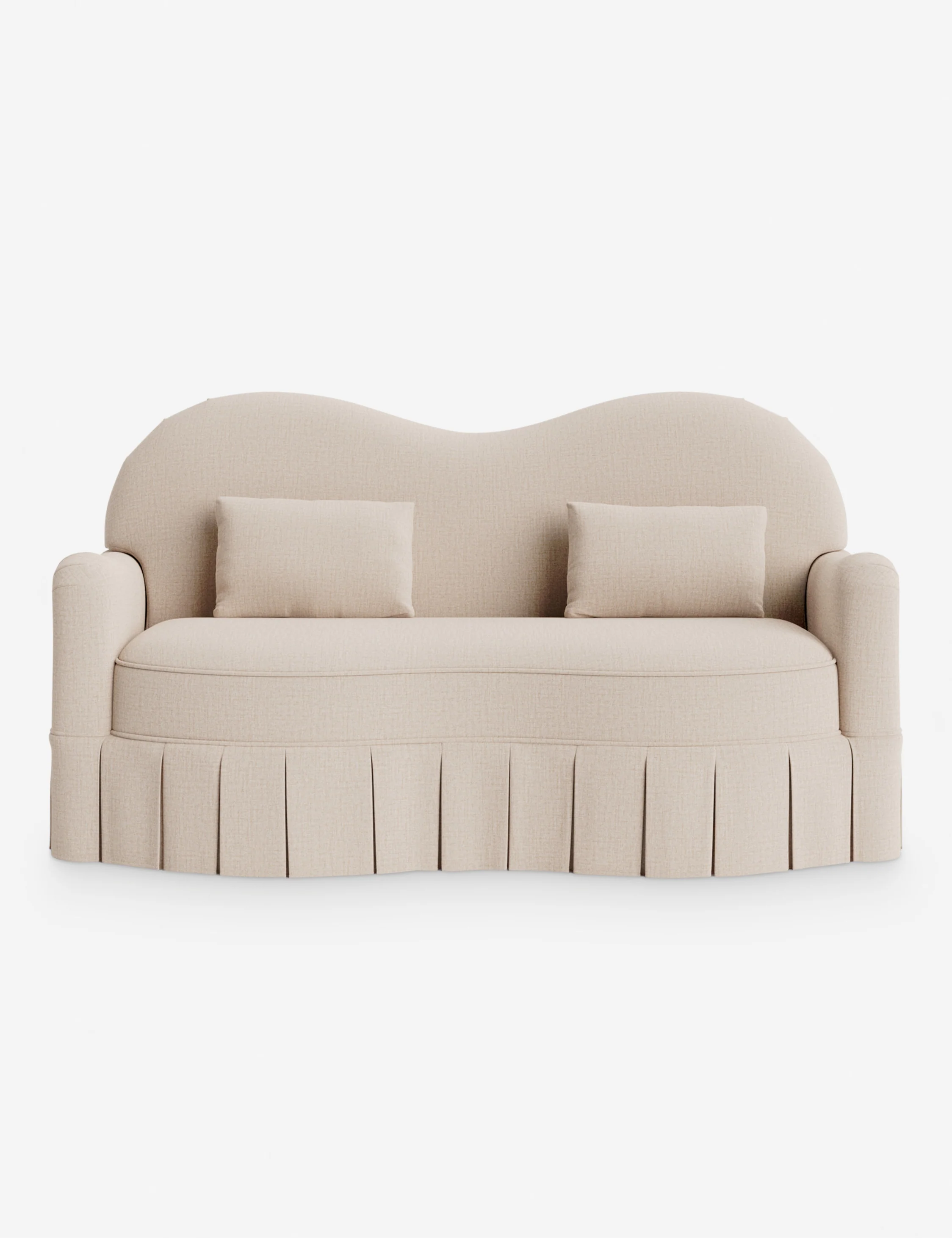Middleton Skirted Sofa by Ginny Macdonald - AYG Home Service