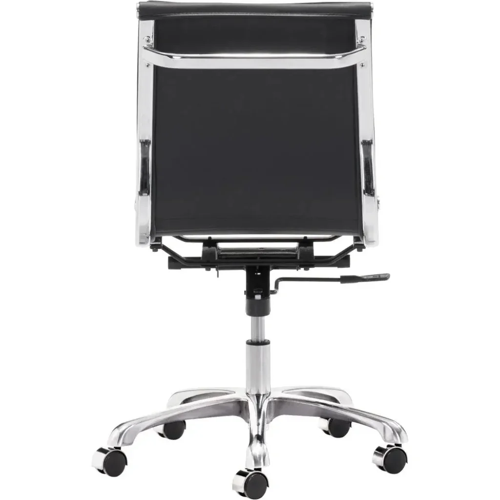 Lider Plus Armless Office Chair Black - AYG Home Service