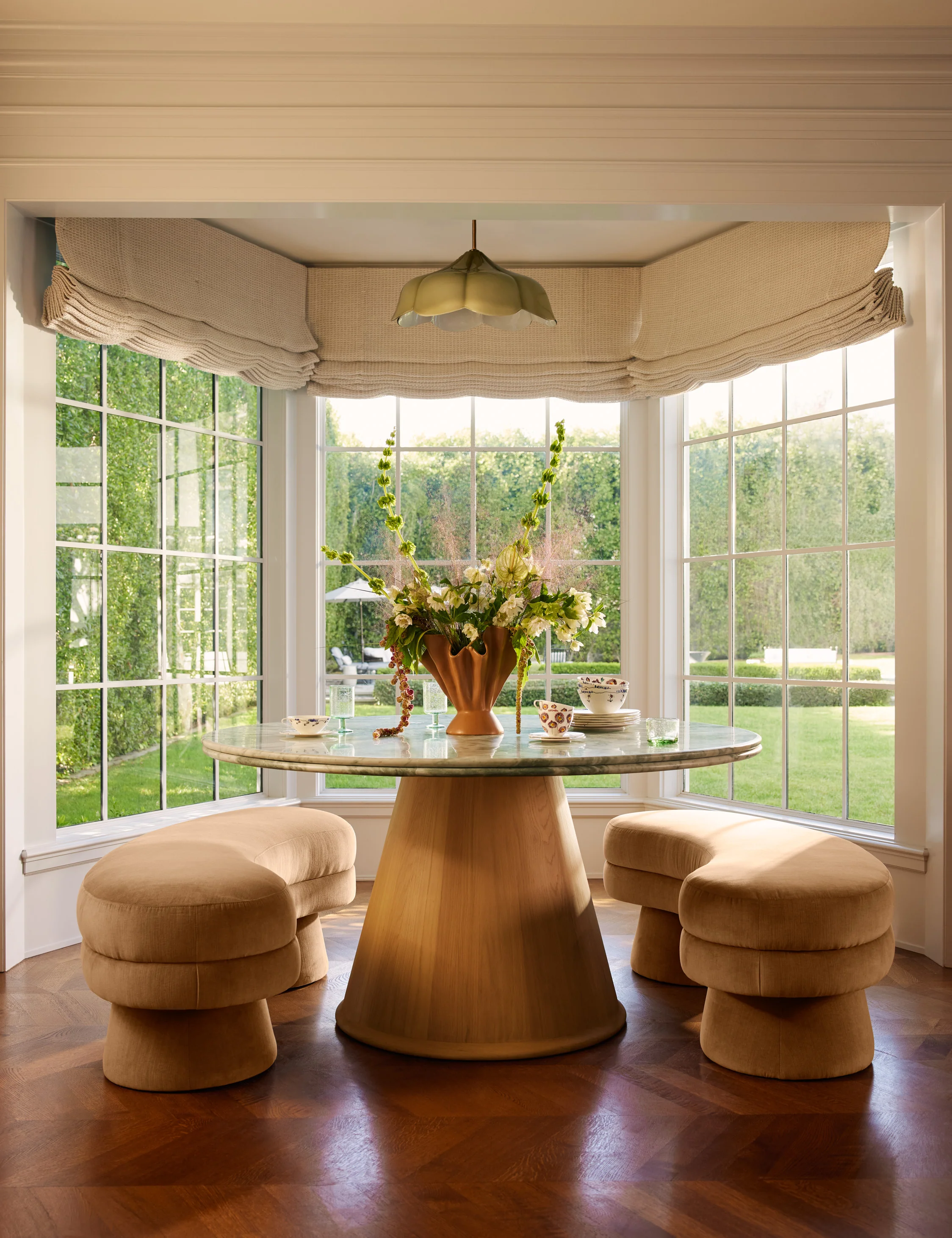 Loretto Round Dining Table - AYG Home Service