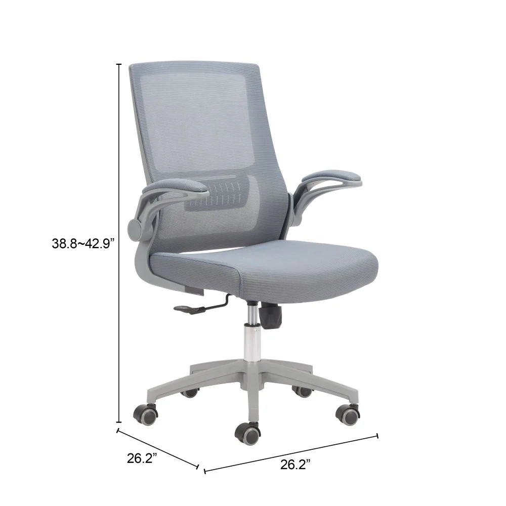Pater Grey Mesh Fabric Office Chair - AYG Home Service