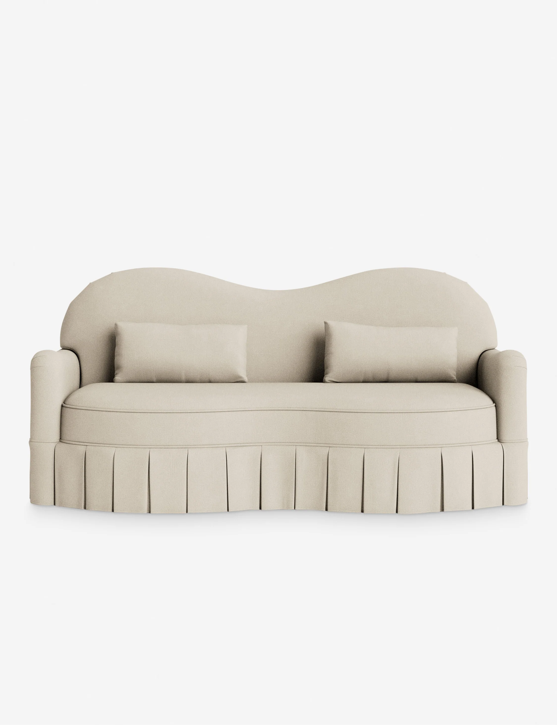 Middleton Skirted Sofa by Ginny Macdonald - AYG Home Service