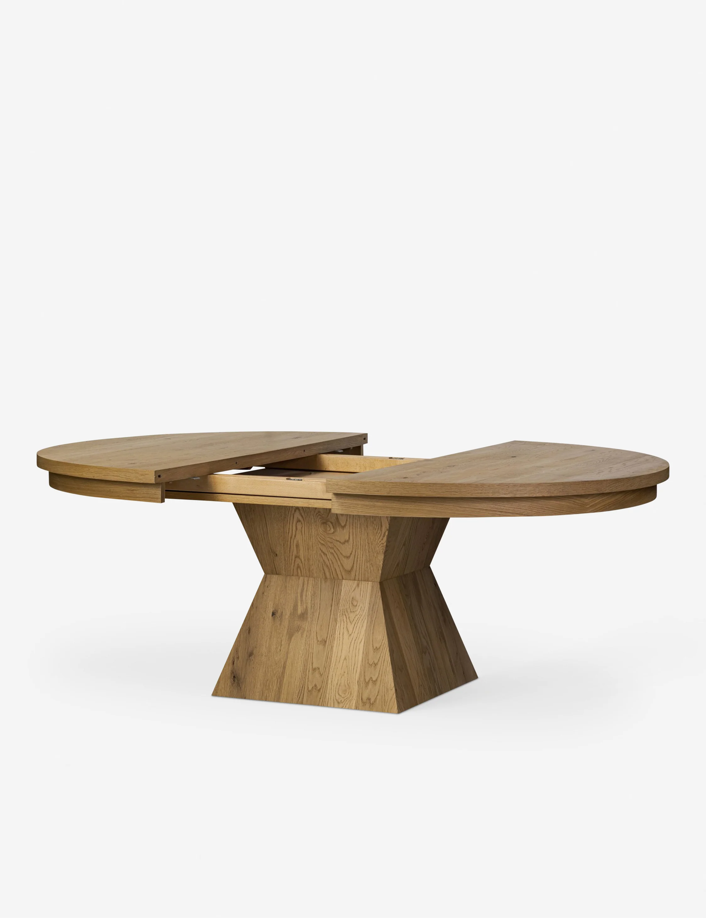 Hermoza Extendable Round Dining Table - AYG Home Service