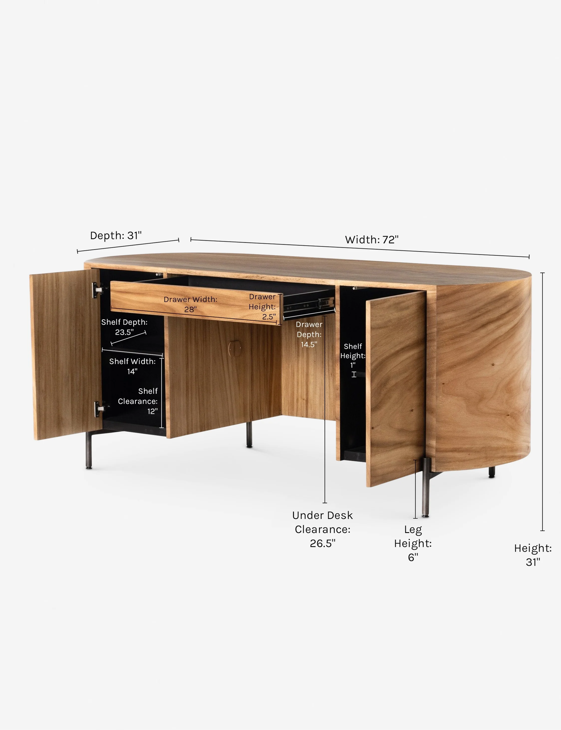 Emmanuel Desk - AYG Home Service