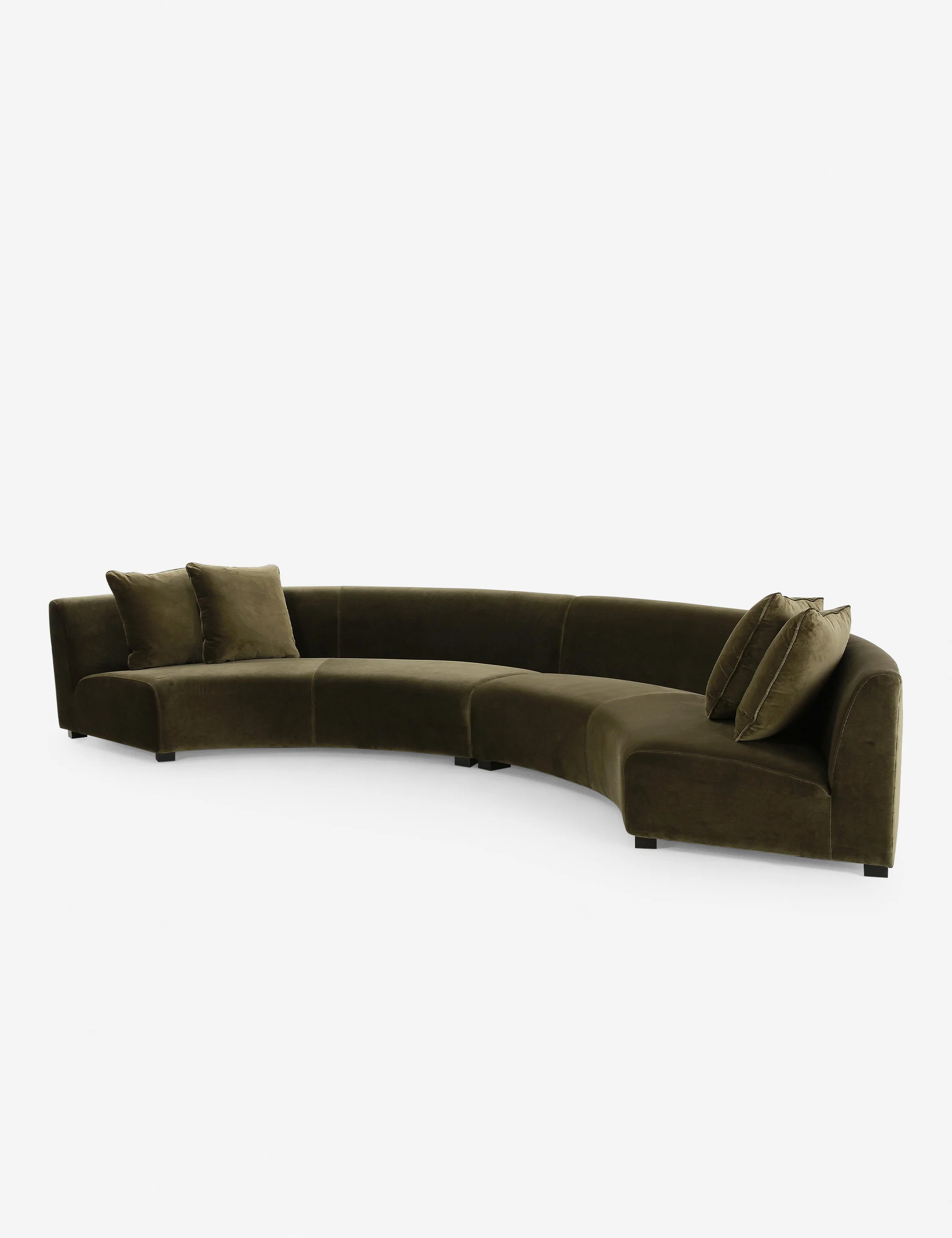 Saban Curved Sofa - AYG Home Service