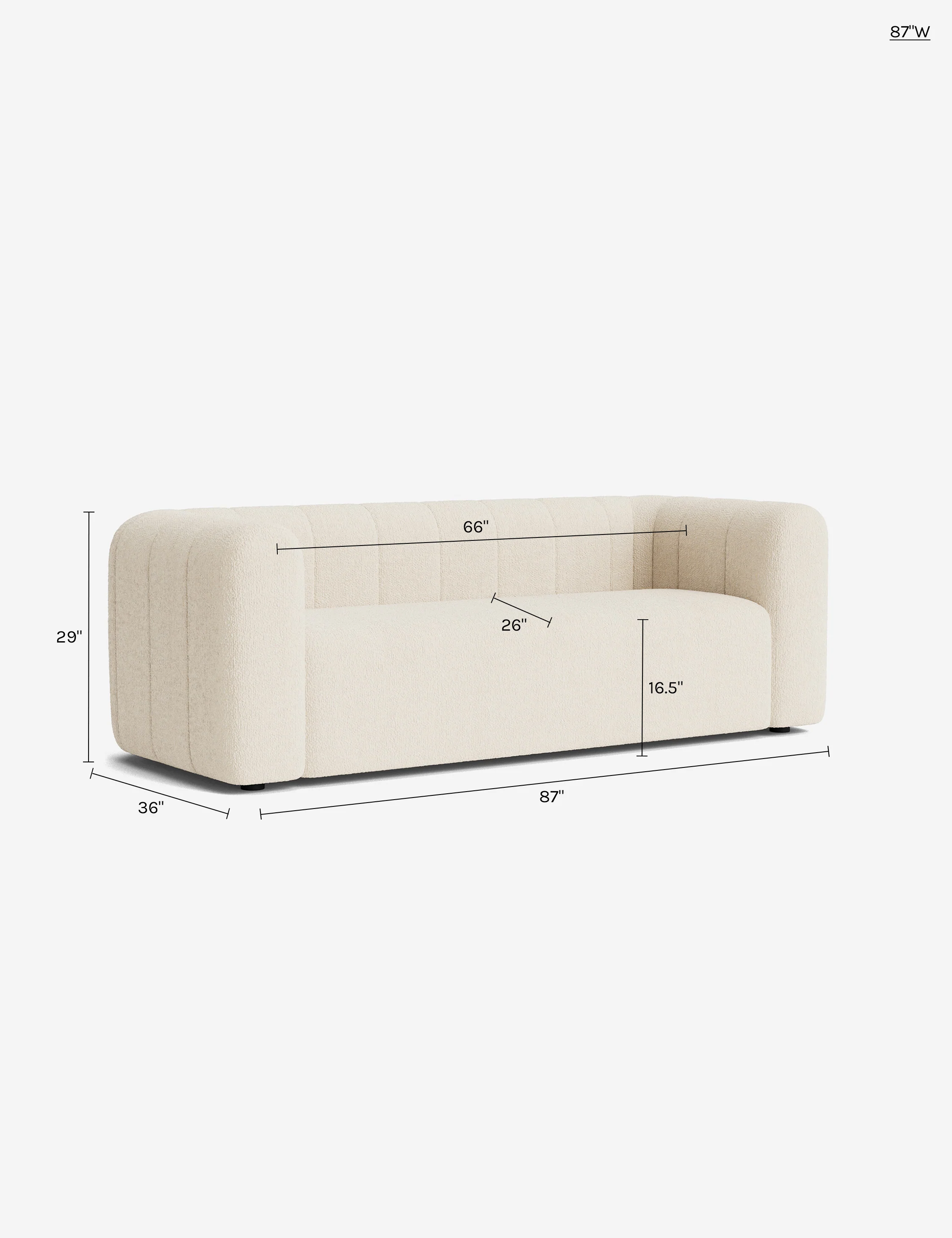 Rosamel Sofa - AYG Home Service