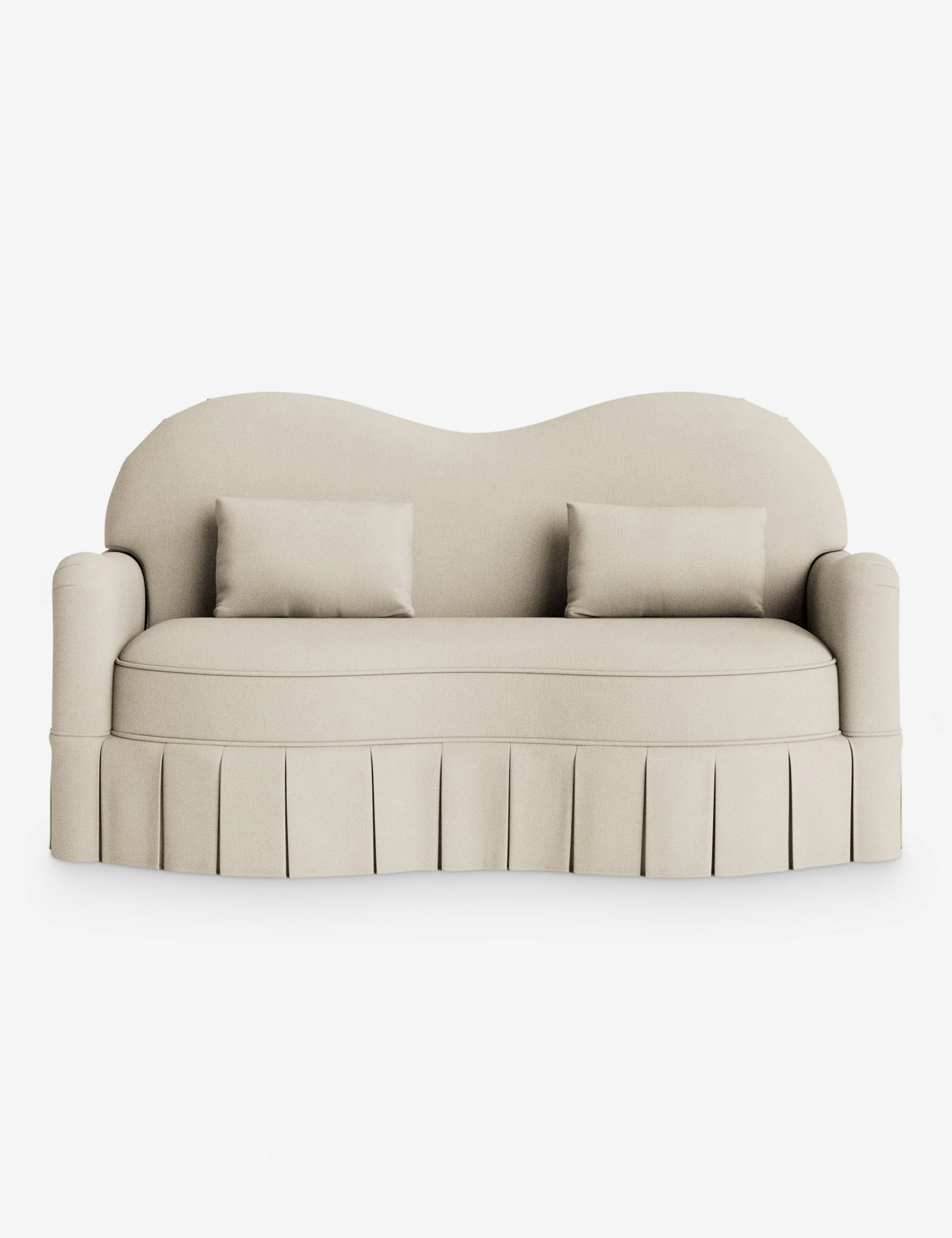 Middleton Skirted Sofa by Ginny Macdonald - AYG Home Service