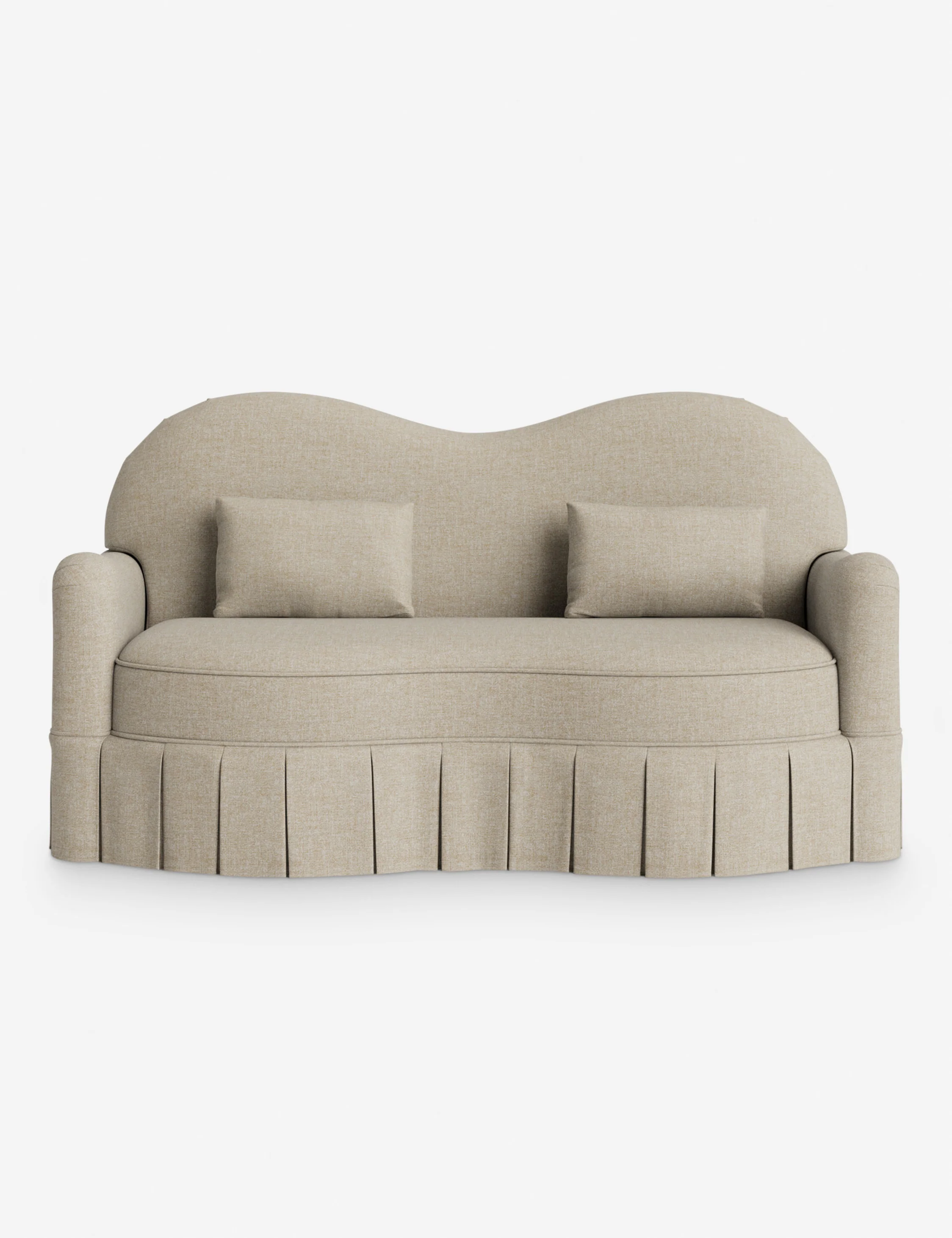 Middleton Skirted Sofa by Ginny Macdonald - AYG Home Service