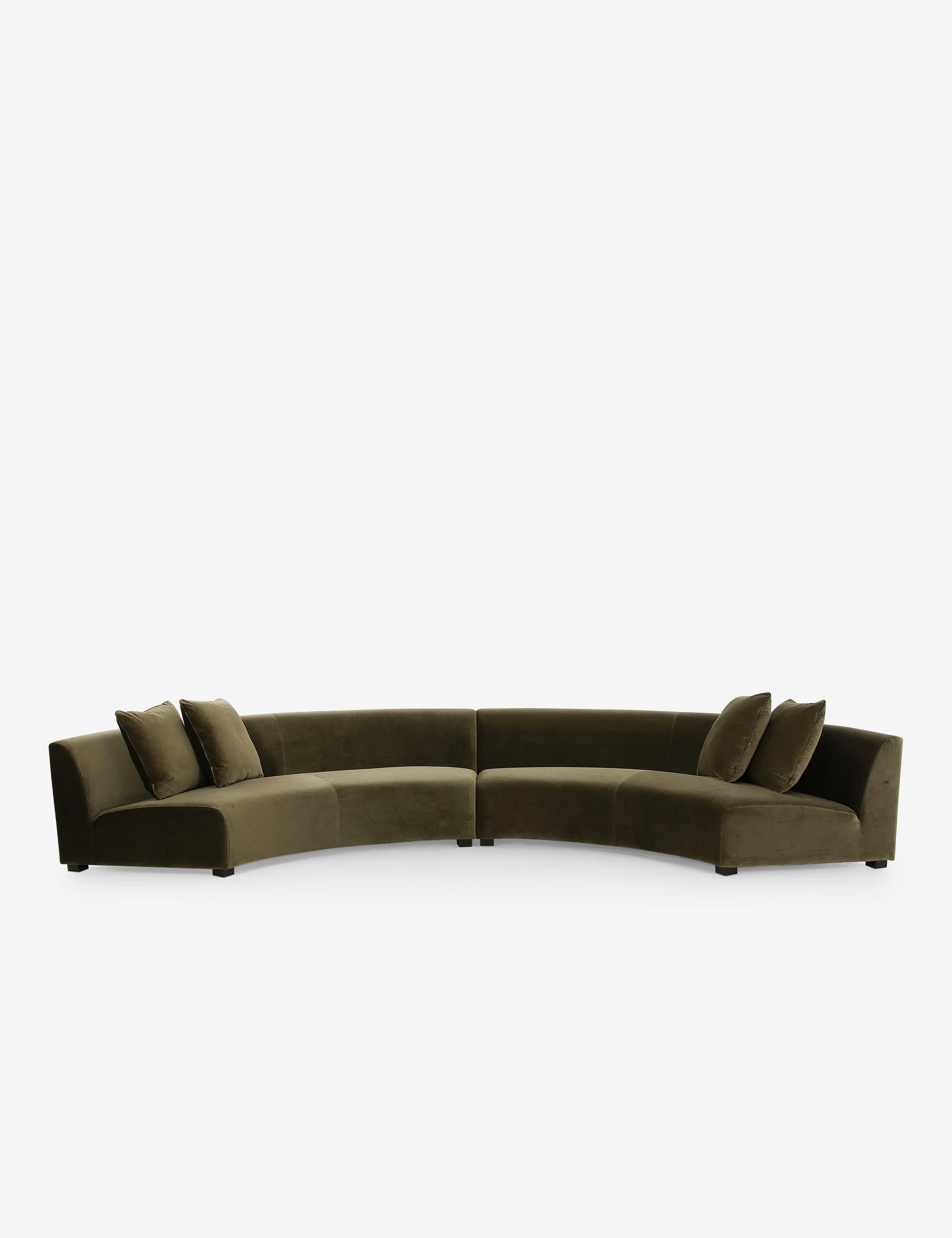 Saban Curved Sofa - AYG Home Service
