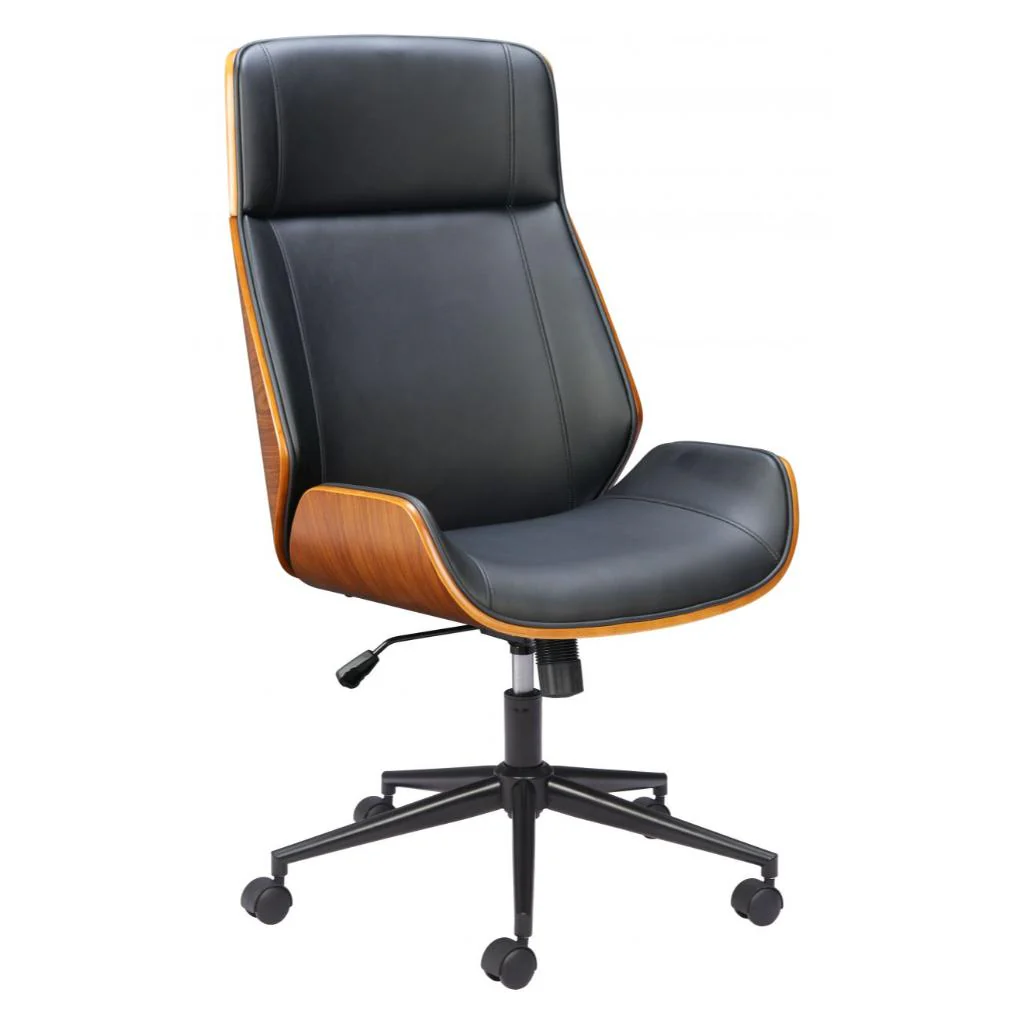 Flex Faux Leather High Back Office Chair - AYG Home Service