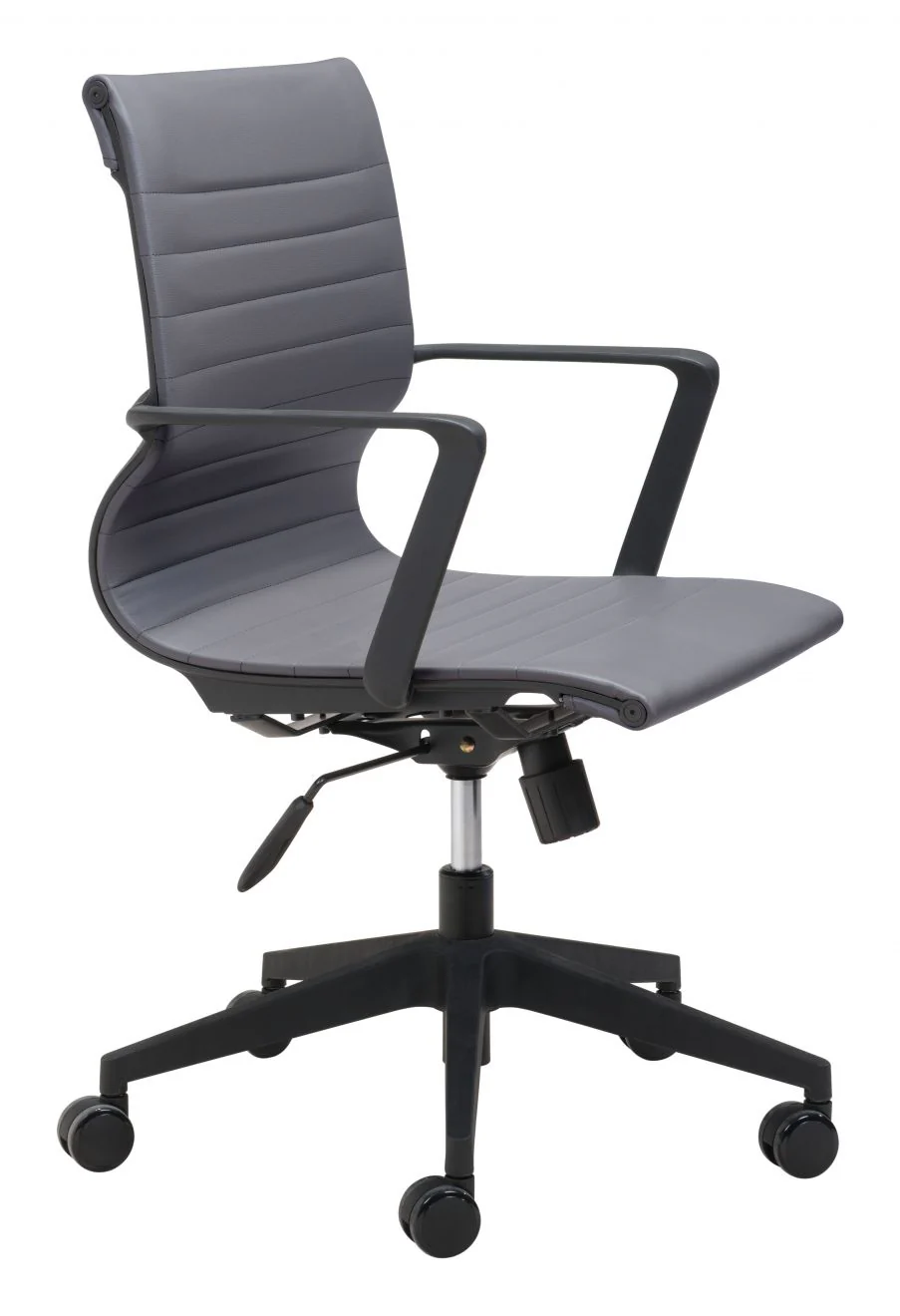 Stacy Faux Leather Office Chair - AYG Home Service