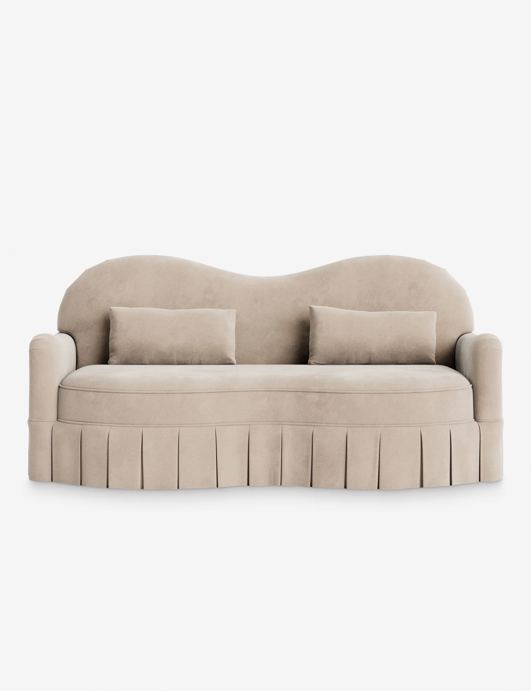 Middleton Skirted Sofa by Ginny Macdonald - AYG Home Service