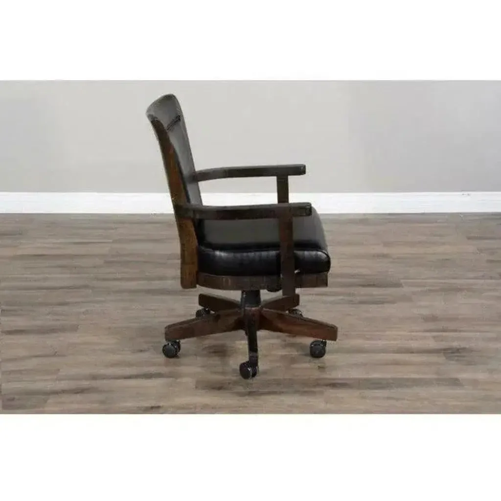 Swivel Leather Game Chair Office Chair - AYG Home Service