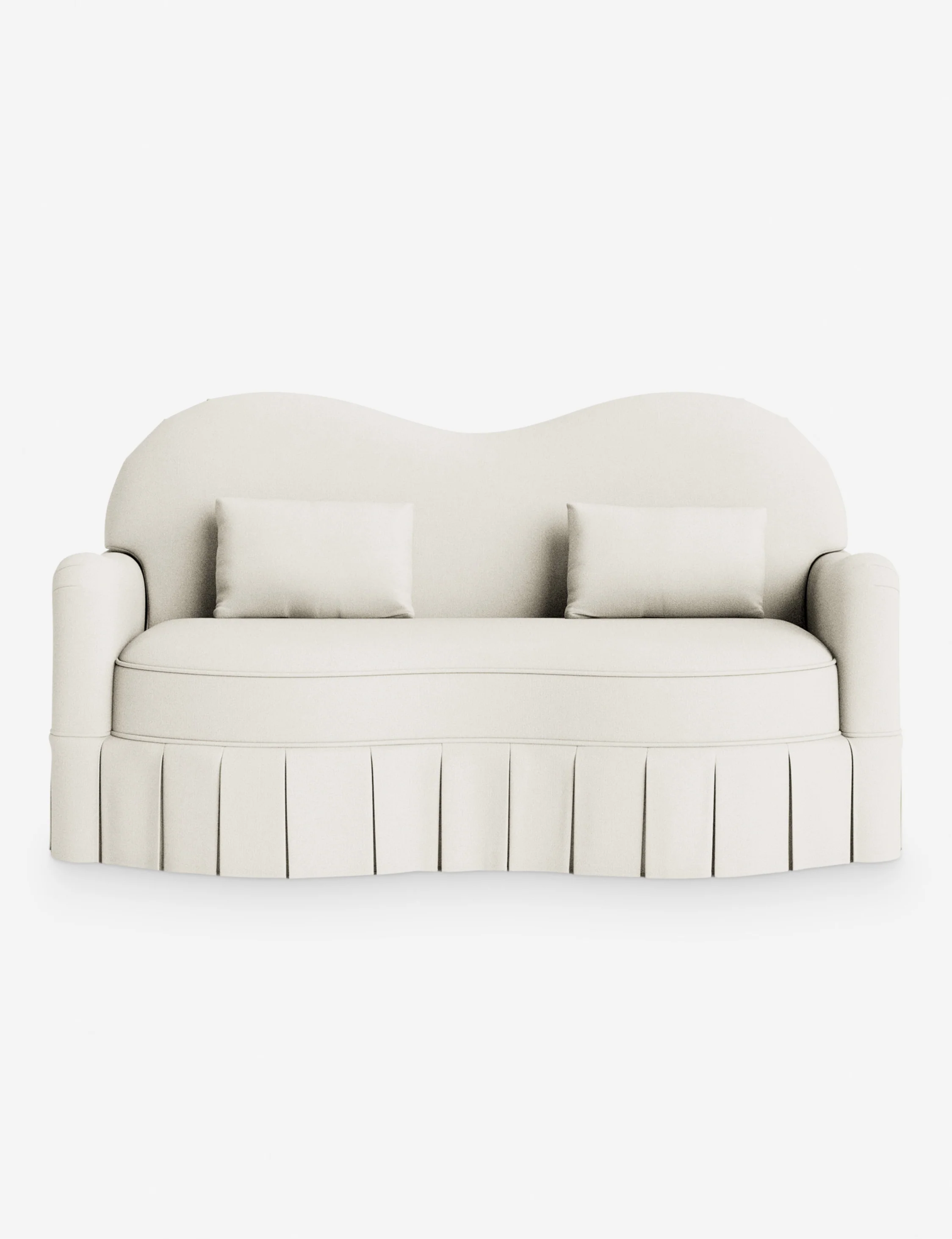 Middleton Skirted Sofa by Ginny Macdonald - AYG Home Service