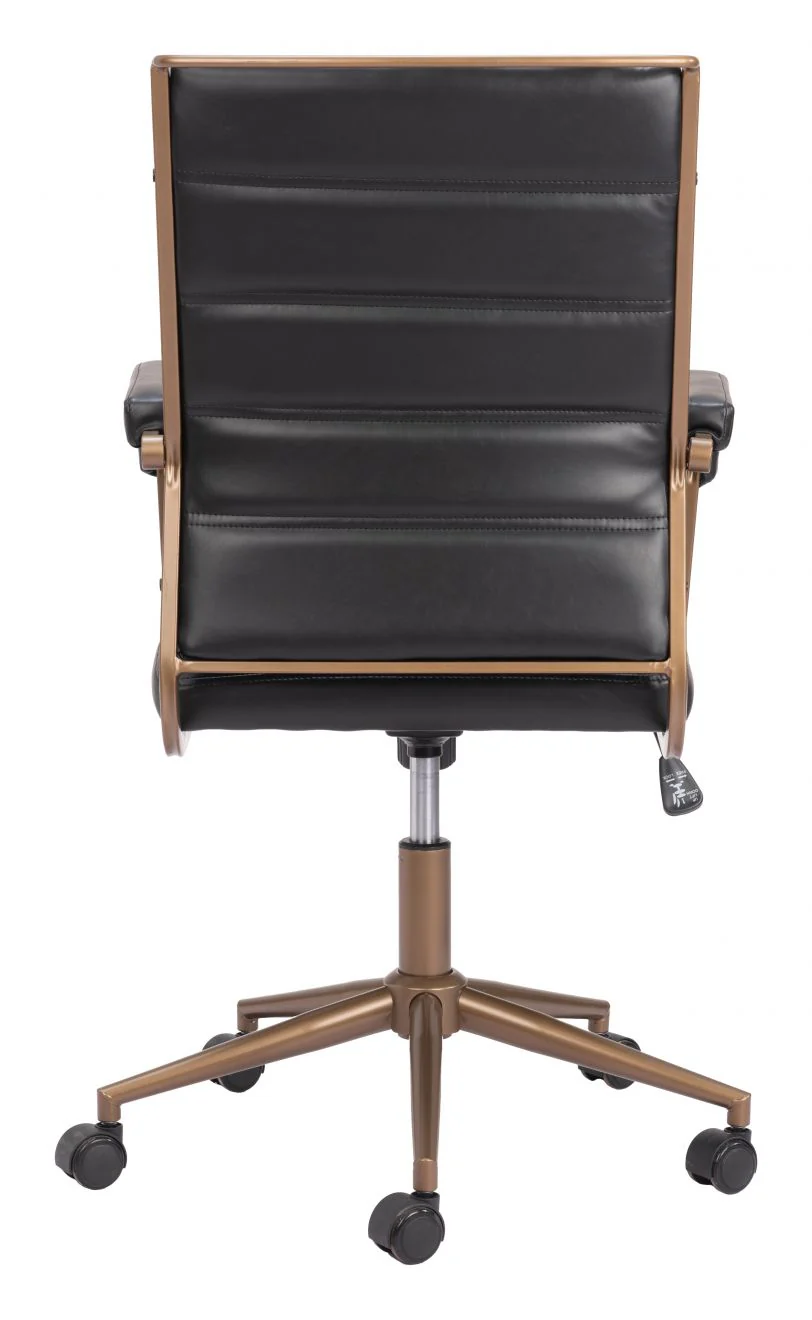 Auction Faux Leather Office Chair - AYG Home Service